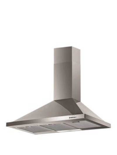 Baumatic F90.2Ss 90Cm Chimney Hood - Stainless Steel
